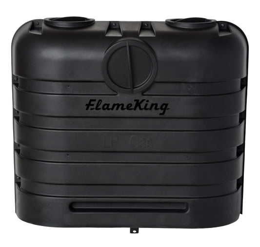 Flame King Dual 30LB LP Propane Tank Light Plastic Heavy Duty Cover for RV, Travel Trailer, Camper - Black 🍁 All In One Marketplace Canada
