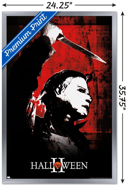 Halloween II - Red Wall Poster