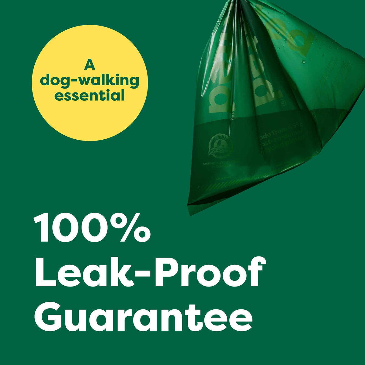 Earth Rated Dog Poop Bag Holder with Dog Poop Bags Rolls, New Look, Durable and Guaranteed Leakproof, Unscented, 1 Dispenser and 900 Bags 🍁 All In One Marketplace Canada