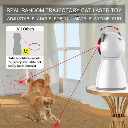 YVE LIFE Cat Toys,The 4th Generation Real Random Trajectory,Motion Activated Rechargeable Automatic Cat Laser Toy,Interactive Cat Toys for Indoor Cats/Kittens/Dogs 🍁 All In One Marketplace Canada