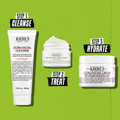 Kiehl's Avocado Eye Treatment, Nourishing and Hydrating Eye Cream, Avocado Oil and Caffeine to Energize and Invigorate Dry, Tired Eyes, 99% Naturally Derived Formula - 28 ml 🍁 All In One Marketplace Canada