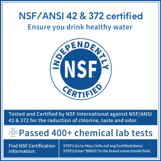 2 Packs of RV Inline Water Filter with Flexible Hose Protector, NSF 42/372 Certified, Reduce Chlorine, Odor, Taste, Rust and Fluoride in Drinking Water, Dedicated for RVs and Marines. 🍁 All In One Marketplace Canada