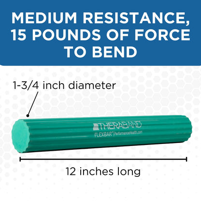 Thera-Band FlexBar, Green 🍁 All In One Marketplace Canada