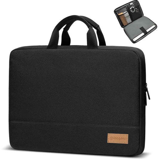 bagasin Laptop Sleeve Case, 15 15.6 16 inch TSA Laptop Sleeve Water Resistant with 4-Layer Protection, Computer Carrying Bag Compatible with MacBook, HP, Dell, Lenovo, Asus Notebook 🍁 All In One Marketplace Canada