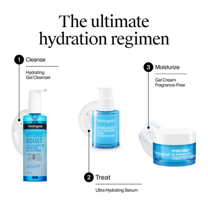 Neutrogena Hydro Boost Fragrance Free Face Moisturizer with Hyaluronic Acid for Dry Skin, Gel Cream Moisturizer For a Refreshing Burst of Hydration & Glowing Skin, Non-Comedogenic, 50ml 🍁 All In One Marketplace Canada