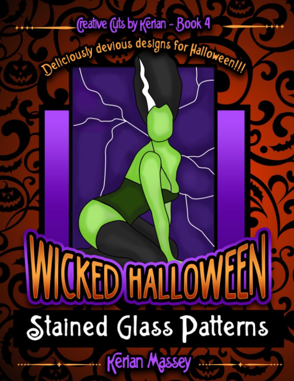 Creative Cuts by Kerian- Wicked Halloween: Stained Glass Patterns