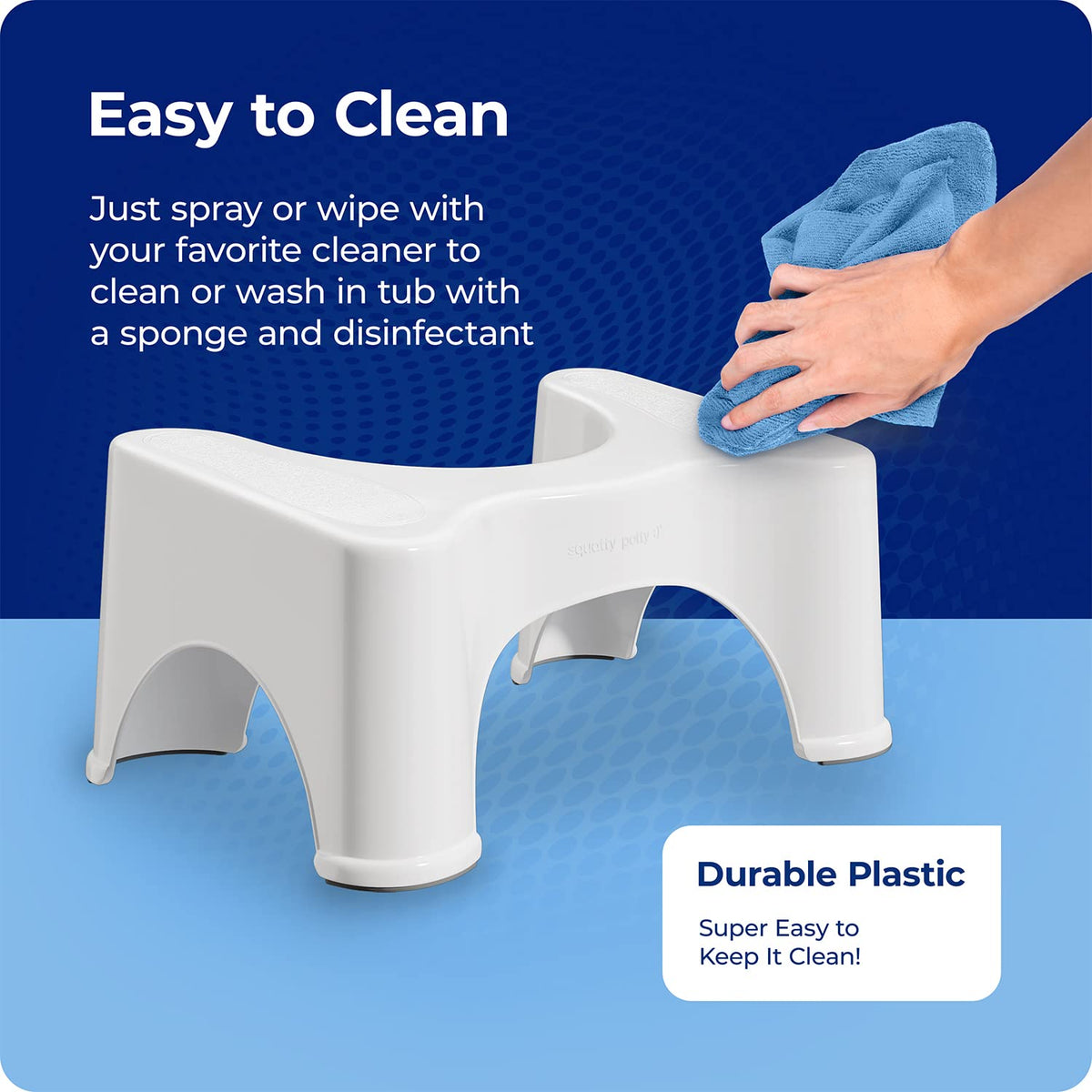 Squatty Potty The Original Bathroom Toilet Stool, White, 9" 🍁 All In One Marketplace Canada