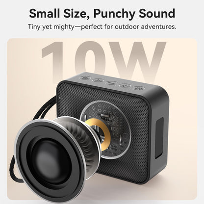 Oraolo Bluetooth Speaker, IPX7 Waterproof Portable Bluetooth Speaker with Stereo Sound, Bluetooth 5.4, Support AUX/TF Card, TWS Pairing,Small Wireless Speaker for Home, Shower, Outdoors, Travel Black 🍁 All In One Marketplace Canada