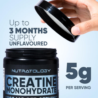 Pure Micronized Creatine Dissolves Easily | Creatine Monohydrate Powder 425g - For Increased Muscle Growth & Performance - Supports Athletic Performance - Creatine Powder for Workouts - 85 Servings 🍁 All In One Marketplace Canada