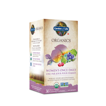 Garden of Life Mykind Organics Multivitamin-Women's, 30's. Health, Energy, Beauty - Helps promote energy, metabolism and maintain radiant healthy skin, hair and nails. A Whole Food Multi that’s certified organic, Non-GMO verified, from real, nutritious fo