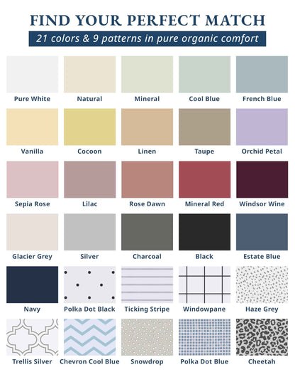 Lane Linen 100% Organic Cotton Queen Sheet Set, 4-Piece Percale Bed Sheets for Queen Bed - Soft, Breathable, Hypoallergenic, Deep Pocket Fits Mattress Up to 15" Deep, Hotel Quality Sheets - White 🍁 All In One Marketplace Canada