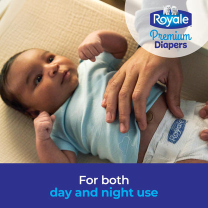Royale Premium Diapers, Size 5 (27+ lb), 135 Count, Disposable Baby Diapers (Packaging may vary) 🍁 All In One Marketplace Canada