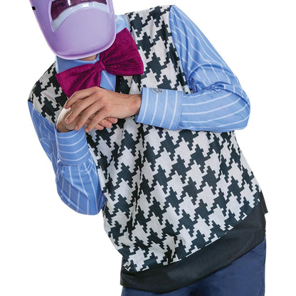 Disguise Inside Out Fear Costume, Official Inside Out Halloween Costume Kit, Adult Size (42-46)