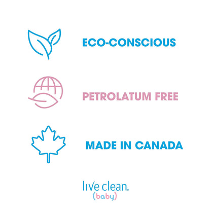 Live Clean Baby TEARLESS SHAMPOO & WASH Organic Eco Friendly 750 ml (25 fl oz) 🍁 All In One Marketplace Canada