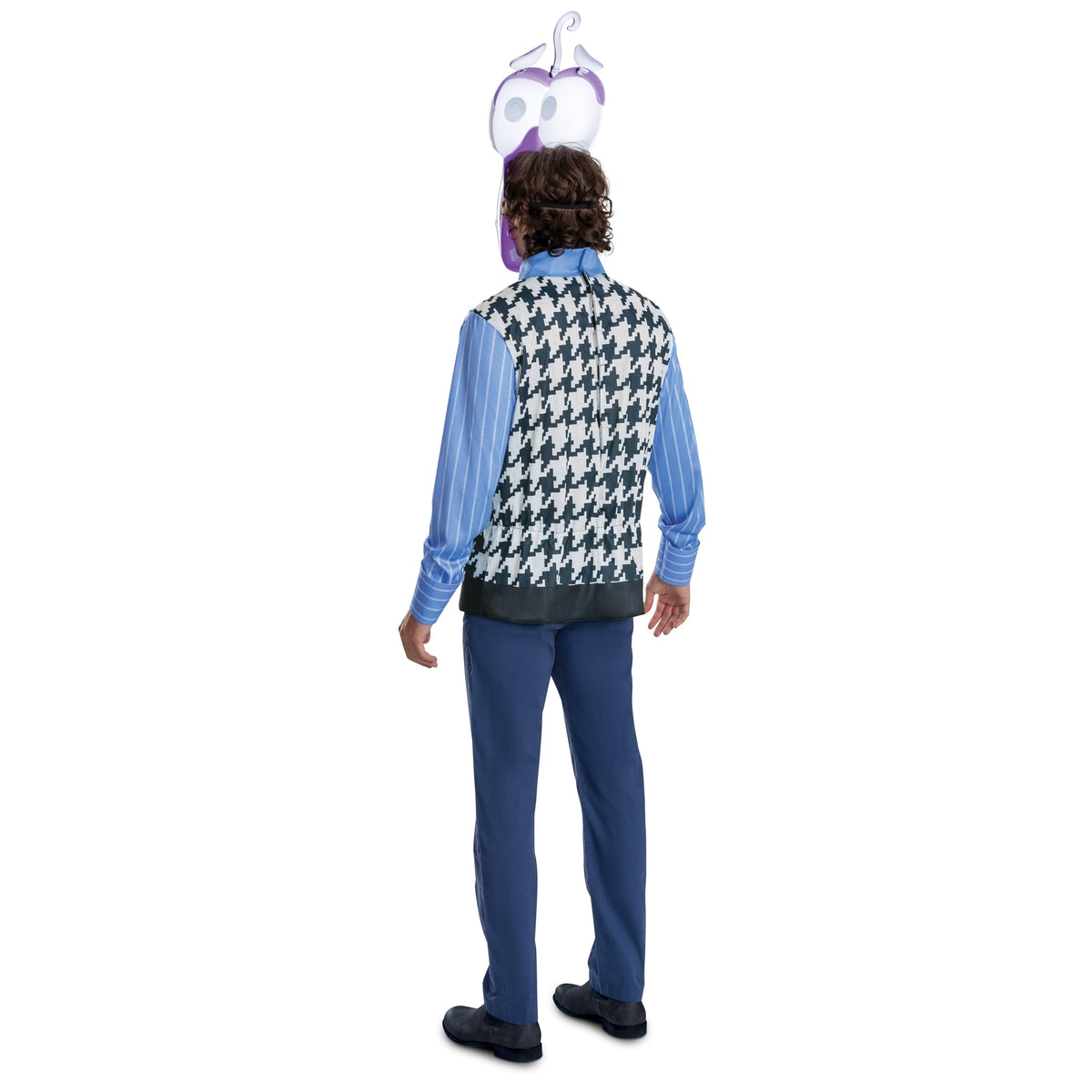 Disguise Inside Out Fear Costume, Official Inside Out Halloween Costume Kit, Adult Size (42-46)