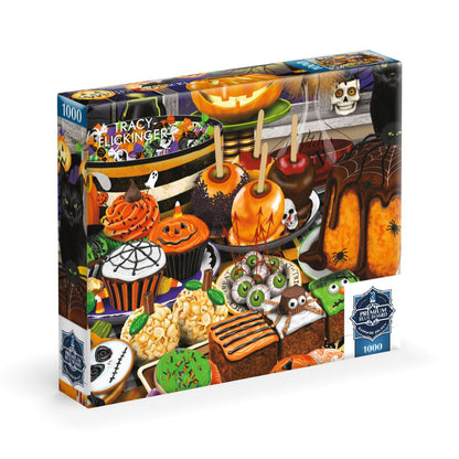 Buffalo Games Tracey Flickinger Halloween Haul 1000 Piece Puzzle for Adults