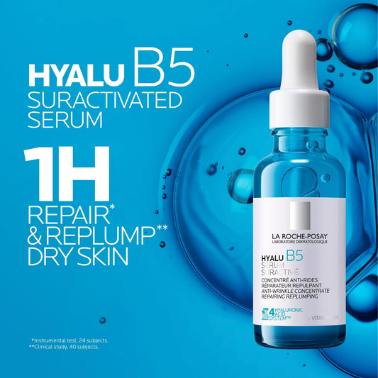 La Roche Posay Hyaluronic Acid Serum for Face, Hyalu B5 Anti-Wrinkle, Firming & Hydrating Facial Serum with Hyaluronic Acid and Vitamin B5, For all Skin Types, Recommended by Dermatologists, 30mL 🍁 All In One Marketplace Canada