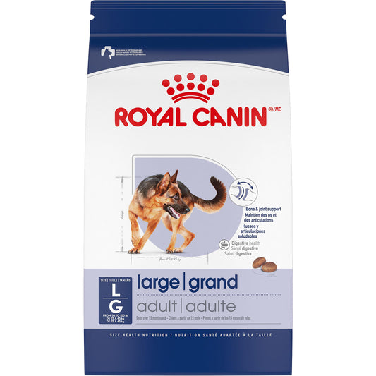 Royal Canin Large Breed Adult Dry Dog Food, 30 lb Bag 🍁 All In One Marketplace Canada