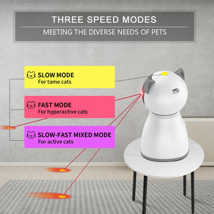 YVE LIFE Cat Toys,The 4th Generation Real Random Trajectory,Motion Activated Rechargeable Automatic Cat Laser Toy,Interactive Cat Toys for Indoor Cats/Kittens/Dogs 🍁 All In One Marketplace Canada