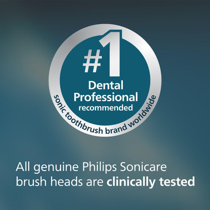 Philips Sonicare A3 All-in-One Genuine Replacement Electric Toothbrush Heads, 4 Pack One Year Supply, For effective whitening, plaque removal and better gum health, Black, HX9094/95 🍁 All In One Marketplace Canada