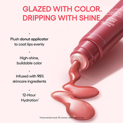 LANEIGE Glaze Craze Tinted Lip Serum, Cinnamon Sugar: Hydrating Lip Serum for Glossy, Nourished Lips with Plumping Polypeptides 🍁 All In One Marketplace Canada
