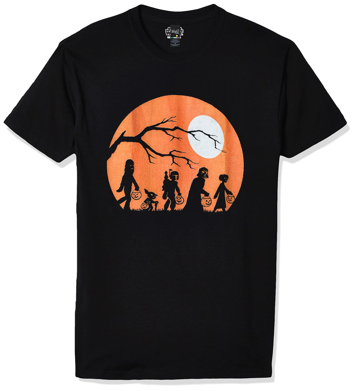 Star Wars Licensed Halloween The Haunt Men's Tee, Black, 3X-Large