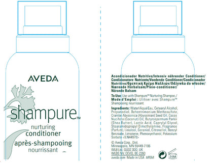Aveda Shampure Nurturing Conditioner for Fine to Medium Hair | Lightweight Conditioner | 98% Naturally Derived* | Calming Aroma of Lavender & Ylang Ylang, 1000ml 🍁 All In One Marketplace Canada