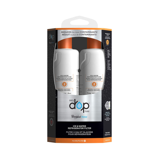 EveryDrop Premium Refrigerator Water Filter (EDRARXD12B / Filter 2). 2 Pack. The ONLY Water Filter Approved for*: Maytag, Whirlpool, KitchenAid, Amana Brand refrigerators. 🍁 All In One Marketplace Canada