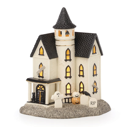 Lenox Vintage Halloween Light-Up Manor Figurine