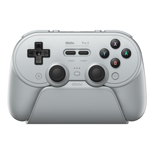 8BitDo Pro 3 Bluetooth Controller for Switch/Switch 2 – TMR Joysticks, Swappable ABXY Buttons, Pro Back Buttons, Charging Dock, Hall Effect Triggers, for Windows, Apple, SteamOS, Android - Gray 🍁 All In One Marketplace Canada