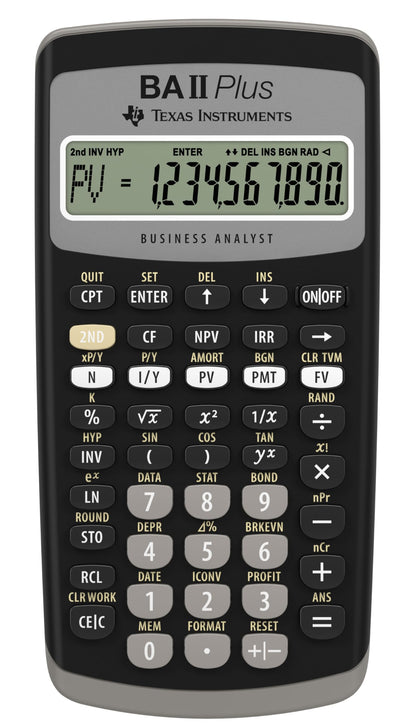 Texas Instruments BA II Plus Financial Calculator, Black 🍁 All In One Marketplace Canada