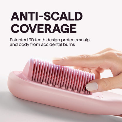 Wavytalk Pro Steam Hair Straightener Brush, Steamline Pro 3 in 1 Straightening Brush, Steam Reduces Damage, Nourishes Hair, and Expedites Straightening 🍁 All In One Marketplace Canada