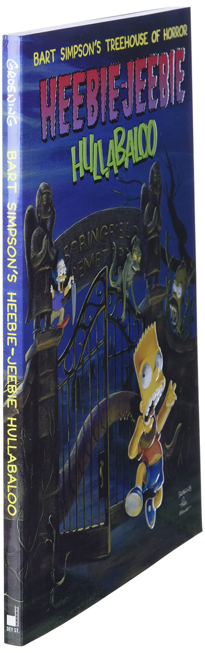 Bart Simpson's Treehouse of Horror Heebie-Jeebie Hullabaloo: The Essential Companion with Halloween Comics, Spooky Tips, and Springfield Fun