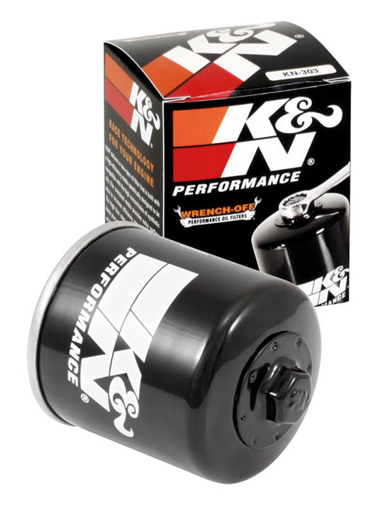 K&N Motorcycle Oil Filter: High Performance, Premium, Designed to be used with Synthetic or Conventional Oils: Fits Select Honda, Kawasaki, Polaris, Yamaha Vehicles, KN-303 ( Packaging May Vary ) 🍁 All In One Marketplace Canada
