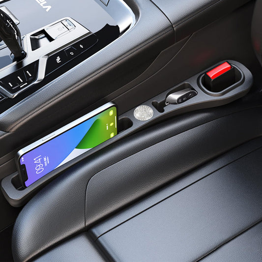 MBERFITU 2 Pack Car Seat Gap Filler Organizer, PU Leather Seat Crevice Blocker Fill The Gap Between Seat and Center Console Stop Things from Dropping (Updated Version) 🍁 All In One Marketplace Canada