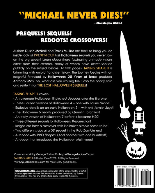 Taking Shape II: The Lost Halloween Sequels