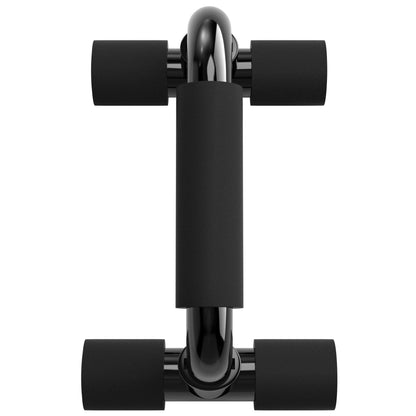 Readaeer Push Up Bars Gym Exercise Equipment Fitness 1 Pair Pushup Handles with Cushioned Foam Grip and Non-Slip Sturdy Structure Push Up Bars for Men & Women（Black） 🍁 All In One Marketplace Canada