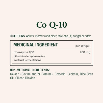 NATURE'S BOUNTY Co Q-10, 200 mg, Extra Strength, Clinically Shown to Promote Heart Health, 48.9 g 🍁 All In One Marketplace Canada
