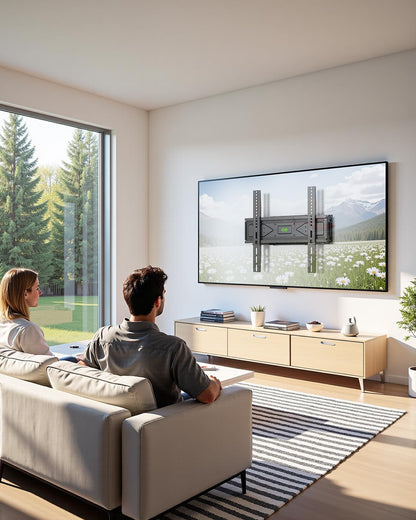 USX MOUNT Full Motion TV Wall Mount for Most 32-70 inch TVs up to 99 Lbs, Wall Mount TV Bracket with Articulating Swivel Tilting, TV Mount Fit 12" 16" Wood Studs, Max VESA 400x400mm, XMM903 🍁 All In One Marketplace Canada