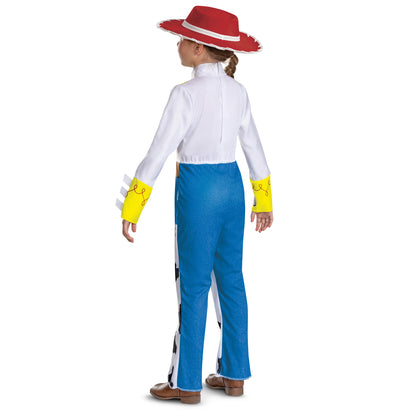 Disney Toy Story Sheriff Jessie Costume for Kids, Official Toy Story 5 Halloween Dress Up Outfit, Size (4-6x)