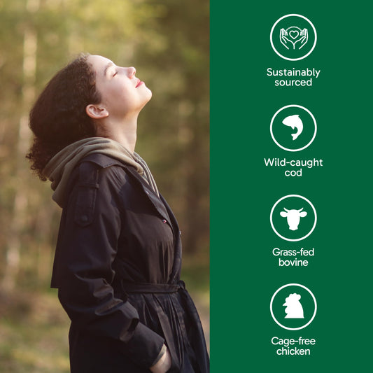 Organika Canadian-Made Full Spectrum Collagen Type 1, 2, 3- Bovine, Marine, and Chicken Collagen Combination- Joint Support, Gut Health Support- Mild Bone Broth Flavour, 250g 🍁 All In One Marketplace Canada