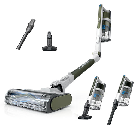 Shark PowerPro Flex Pet Plus Cordless Vacuum, FloorDetect Technology, MultiFLEX Wand, HEPA Filter, for Carpets & Hard Floors, Up to 50-Minute Runtime, Powerful Pet Hair Pickup, Olive, IZ387H 🍁 All In One Marketplace Canada
