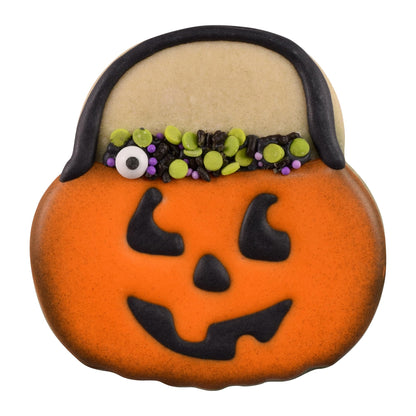 R&M Halloween/Spooktacular Cookie Cutter 3-Piece Set Stainless Steel – Includes Ghost, Pumpkin Bucket, Candy Corn