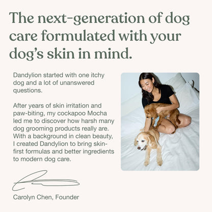 Dandylion Dog Paw Balm, Soft Paws, Paw Moisturizer for Dogs, Dog Lotion with Brush, Fragrance Free pH Balanced Lotion for Paws, Lightweight Moisture for Dry Cracked Paw Pads and Nose, 0.6 fl oz 🍁 All In One Marketplace Canada