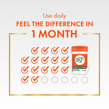 Align Advanced Probiotic Digestive Support, IBS Symptom Relief: Gas, Abdominal Discomfort, Bloating, Helps Healthy Intestinal Flora for Women & Men, 21 Capsules 🍁 All In One Marketplace Canada
