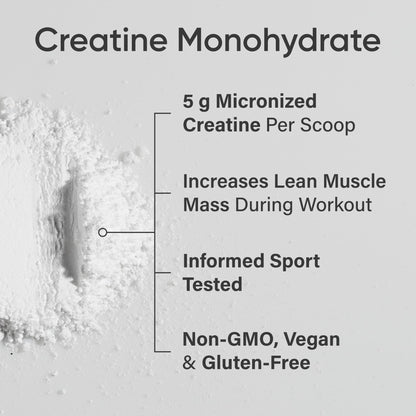 Sports Research® Creatine Monohydrate - Pure Micronized Creatine Monohydrate Powder - Improves strength, power, and performance for Women and Men | Non-GMO 100 Servings 🍁 All In One Marketplace Canada