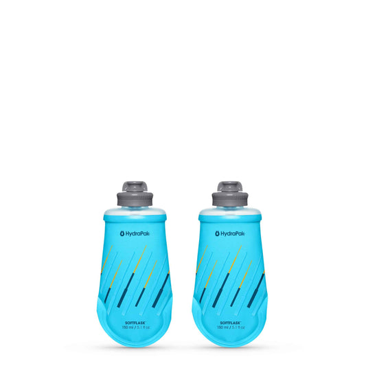 HydraPak SoftFlask Collapsible Nutrition Flask 2-Pack (150ml, Malibu) 🍁 All In One Marketplace Canada