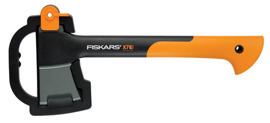 Fiskars X7 Hatchet Lightweight Wood Splitter for Small to Medium Size Kindling with Proprietary Blade and Shock-Absorbing FiberComp Handle, Lawn and Garden Tool, 14 inch, 1.5 pounds 🍁 All In One Marketplace Canada