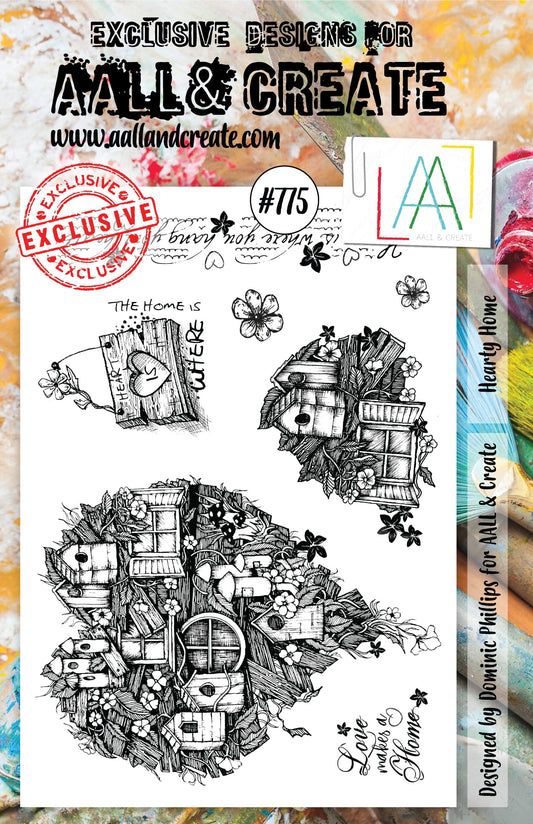 AALL and Create Stamp Set - 775 - Hearty Home