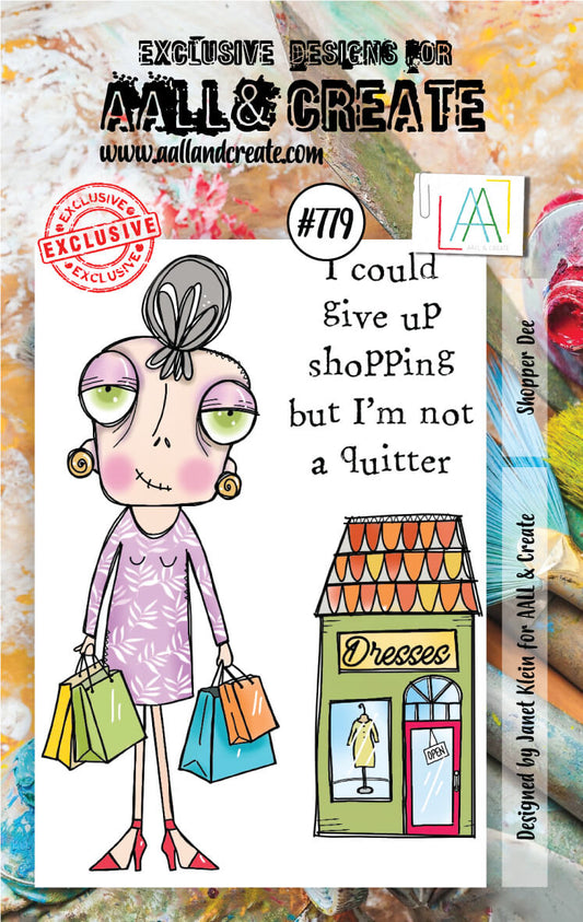 AALL and Create Stamp Set -779- Shopper Dee